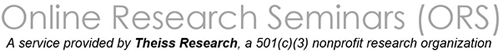  Online Research Seminar